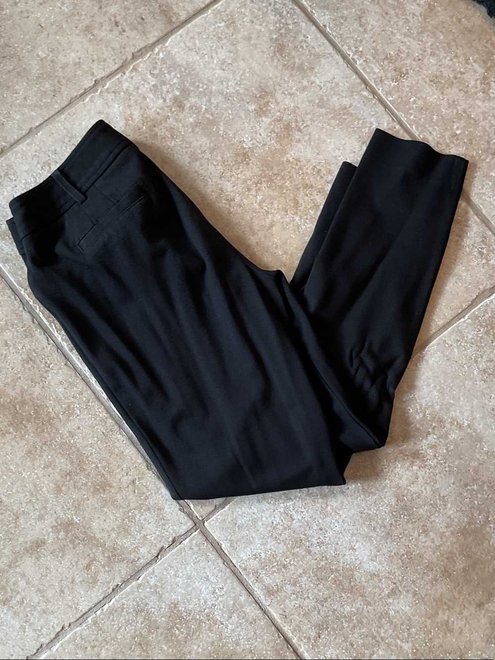 Taylor Black Cropped Women's Dress Pants